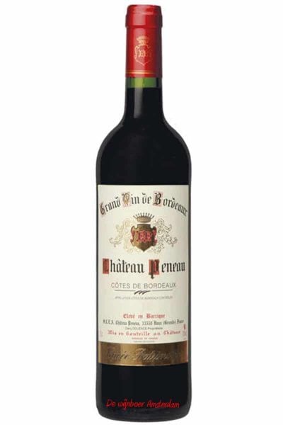 Rouge Cuvée Patrimoine 2019 | Château Peneau